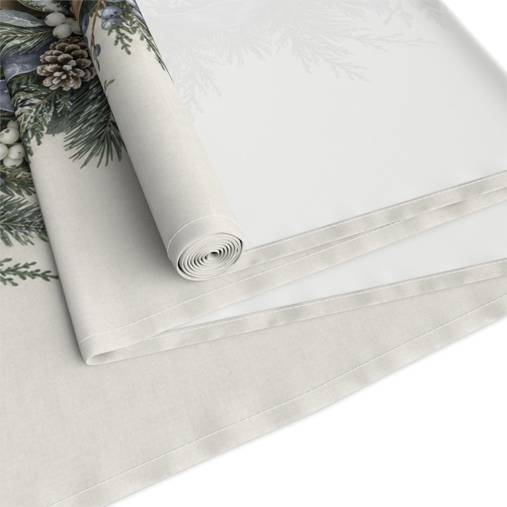 Blue Ribbon Pine Garland Table Runner | Table Runner