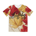 Hello Autumn Leaves Tee — Unisex Fall Graphic T-Shirt