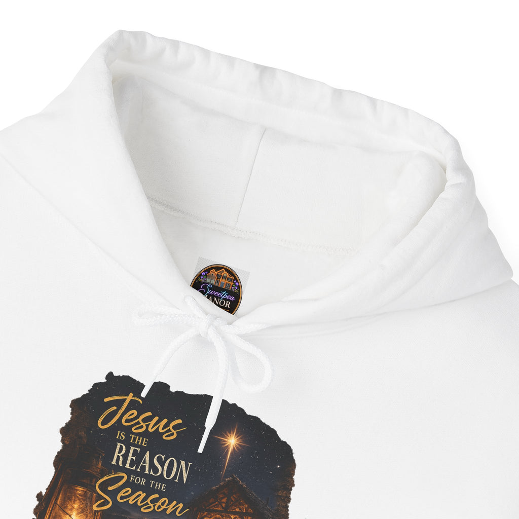 Jesus Reason Season hoodie | Nativity lantern scripture religious sweatshirt