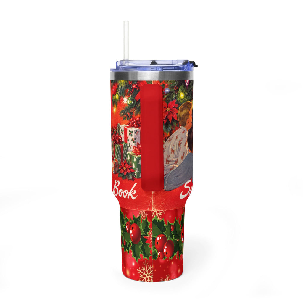 Christmas Vintage Sears 1952 40oz Vacuum Tumbler