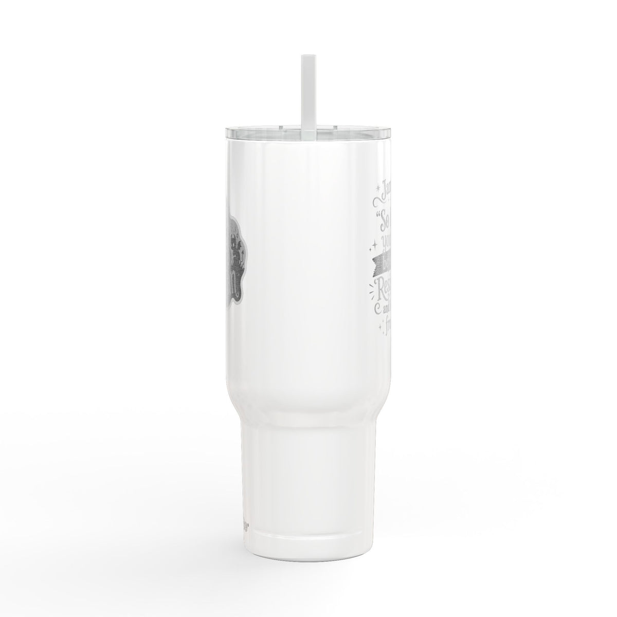 Not Today Satan Insulated Tumbler with Lid, 40oz (Engraving)