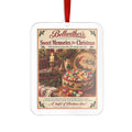 Christmas Retro Candy Tin Acrylic Ornament - "Sweet Memories for Christmas"