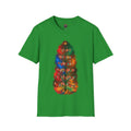 Colorful Holiday Tree T-Shirt | Christmas Lights Ornament Design