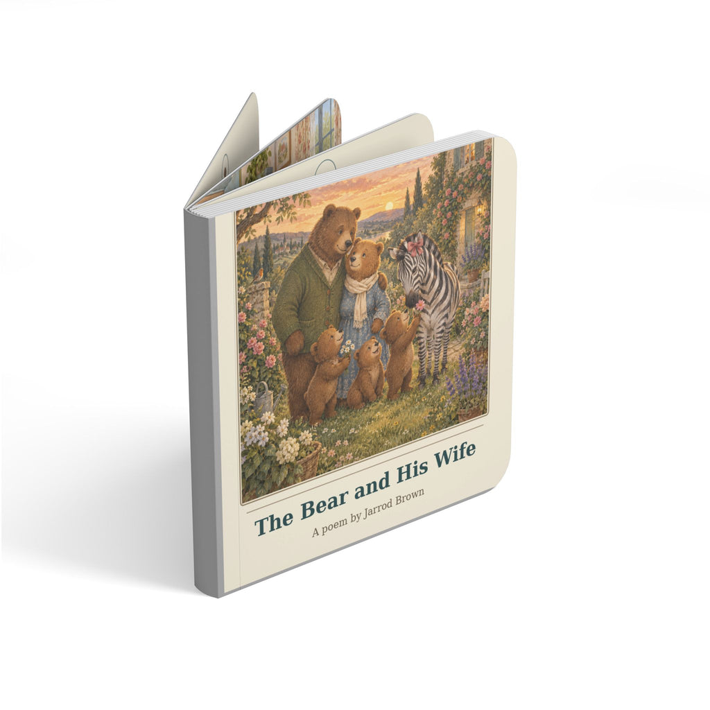 The Bear and His Wife Infant and Toddler Board Book by Jarrod Brown