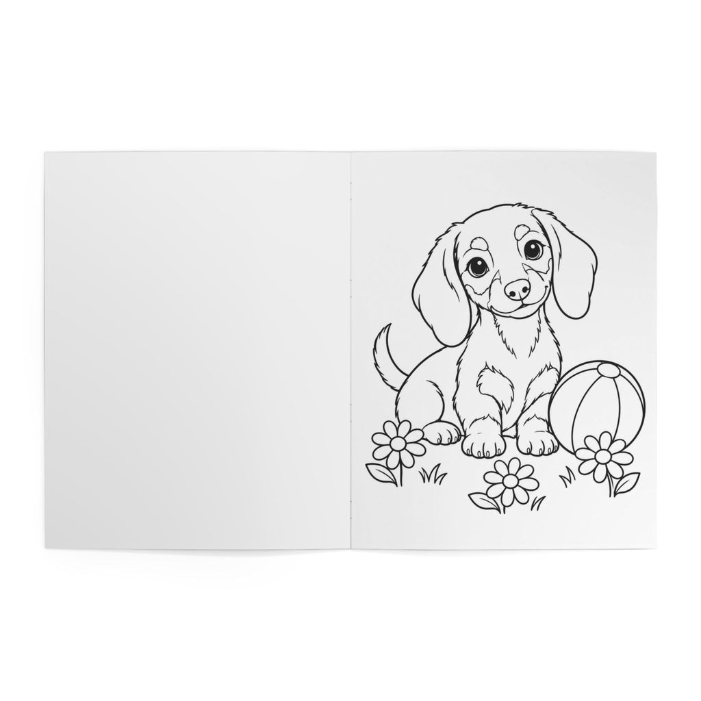 Sweet Animals Kids Coloring Book