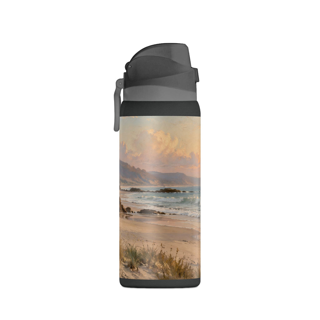 32oz Oasis Insulated Water Bottle – Beach Sunset Coastal Scene