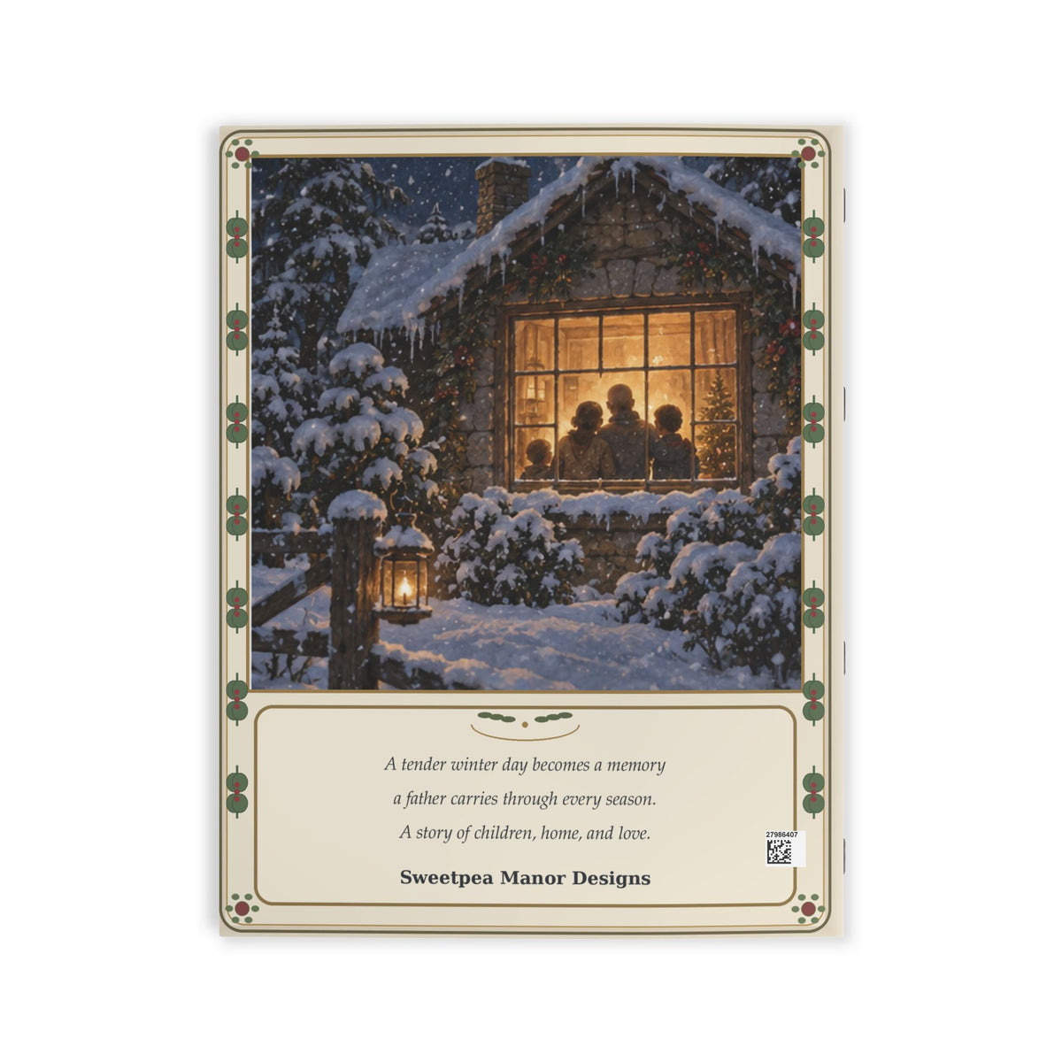 Winter View | Illustrated Children Book and Family Story about the joys of childhood