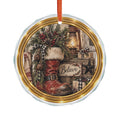 Glass Ornament | Rustic Santa Boot and Decor Christmas Decoration