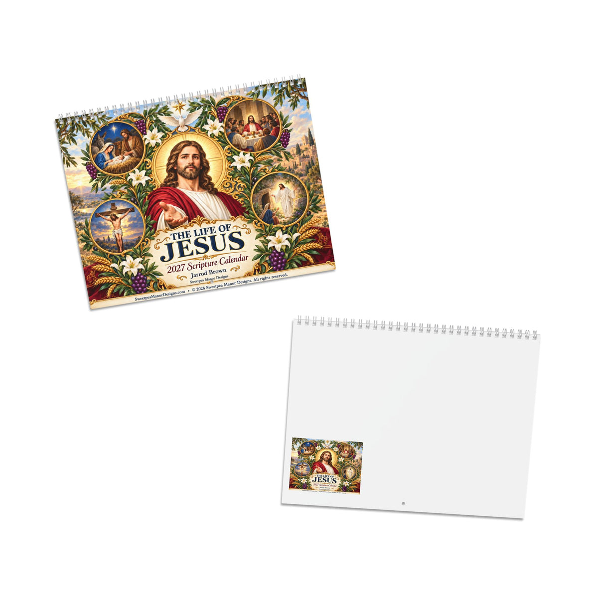 Life of Jesus Scripture Calendar (2027)
