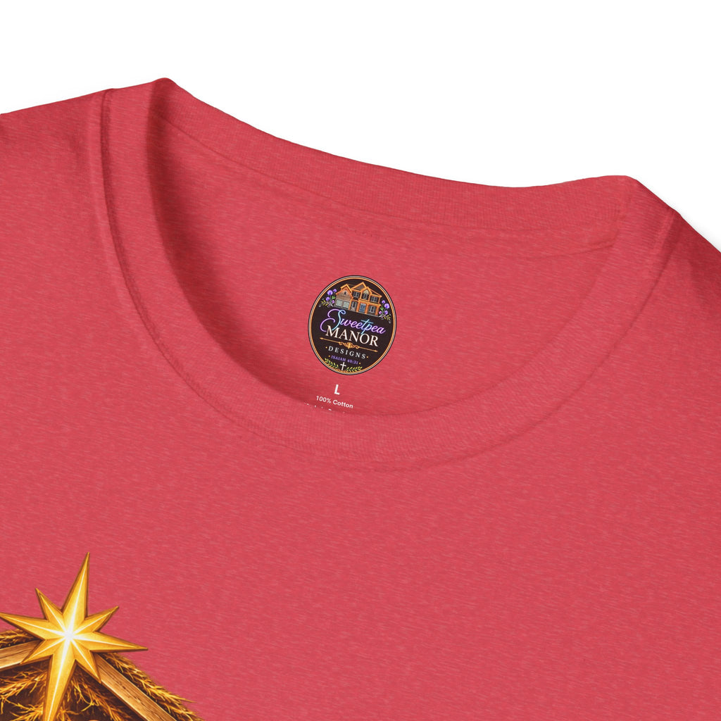 Nativity Manger Believe T-Shirt | Christmas Religious Holiday Tee