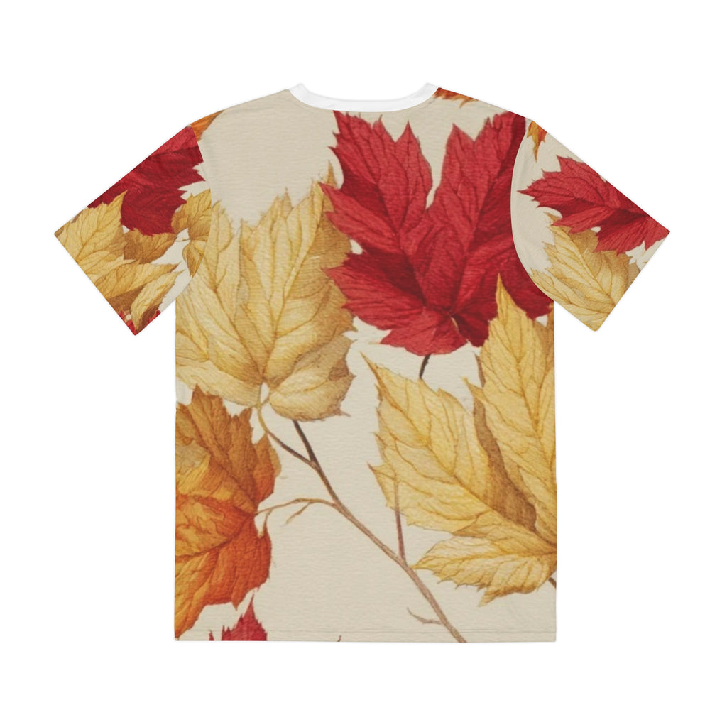 Hello Autumn Leaves Tee — Unisex Fall Graphic T-Shirt