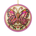 Dolly Parton Remembrance Ceramic Decoration Ornament, double sided (1pc)