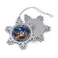 Pewter Snowflake Ornament