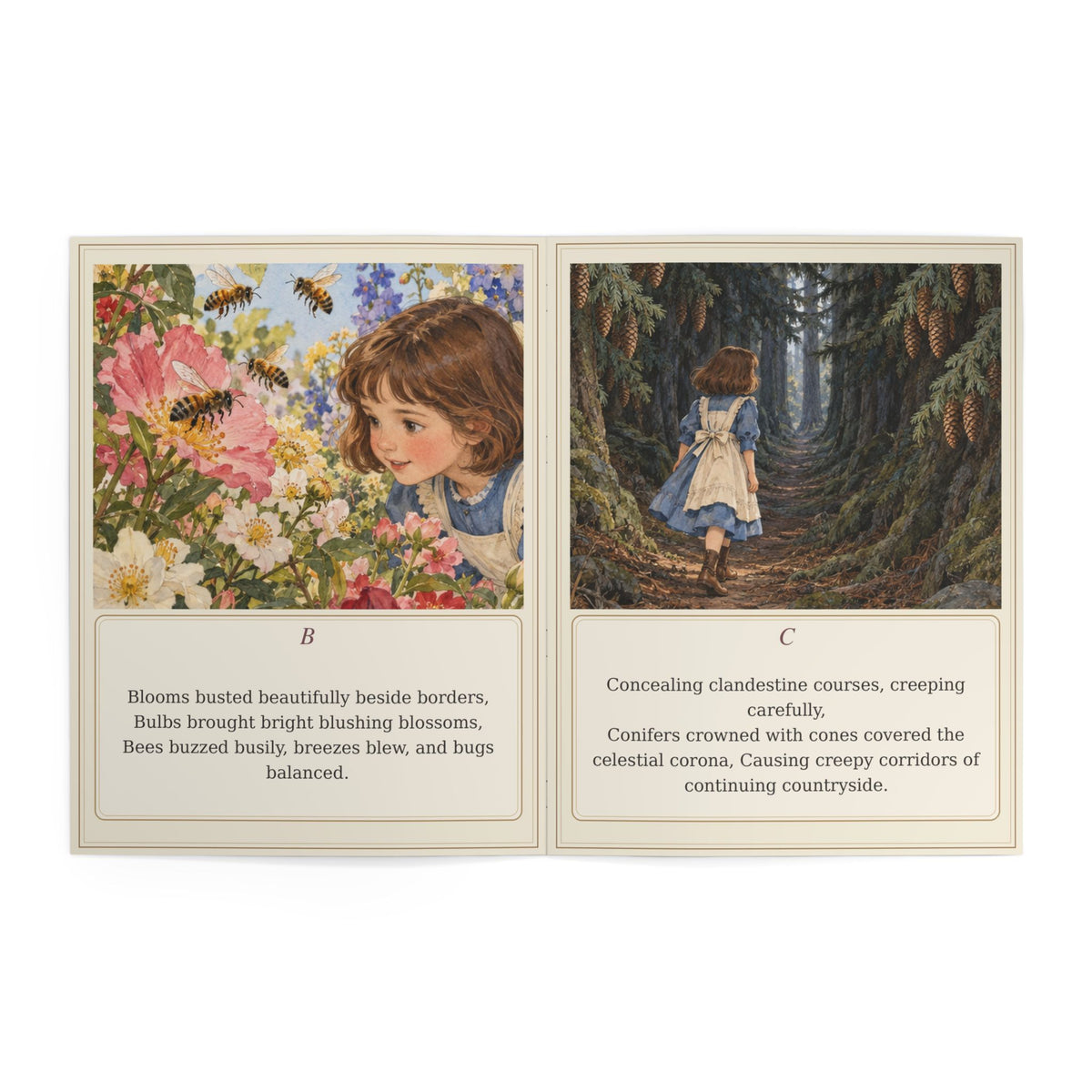 Alphabetical Alice | Illustrated Alphabet Children’s Book | Alliteration, Garden Adventure & Read-Aloud Wordplay