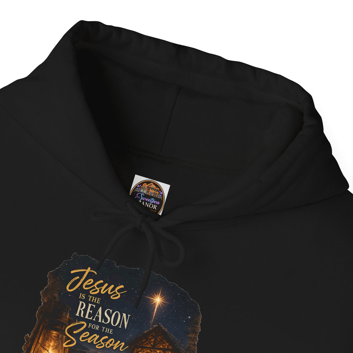 Jesus Reason Season hoodie | Nativity lantern scripture religious sweatshirt