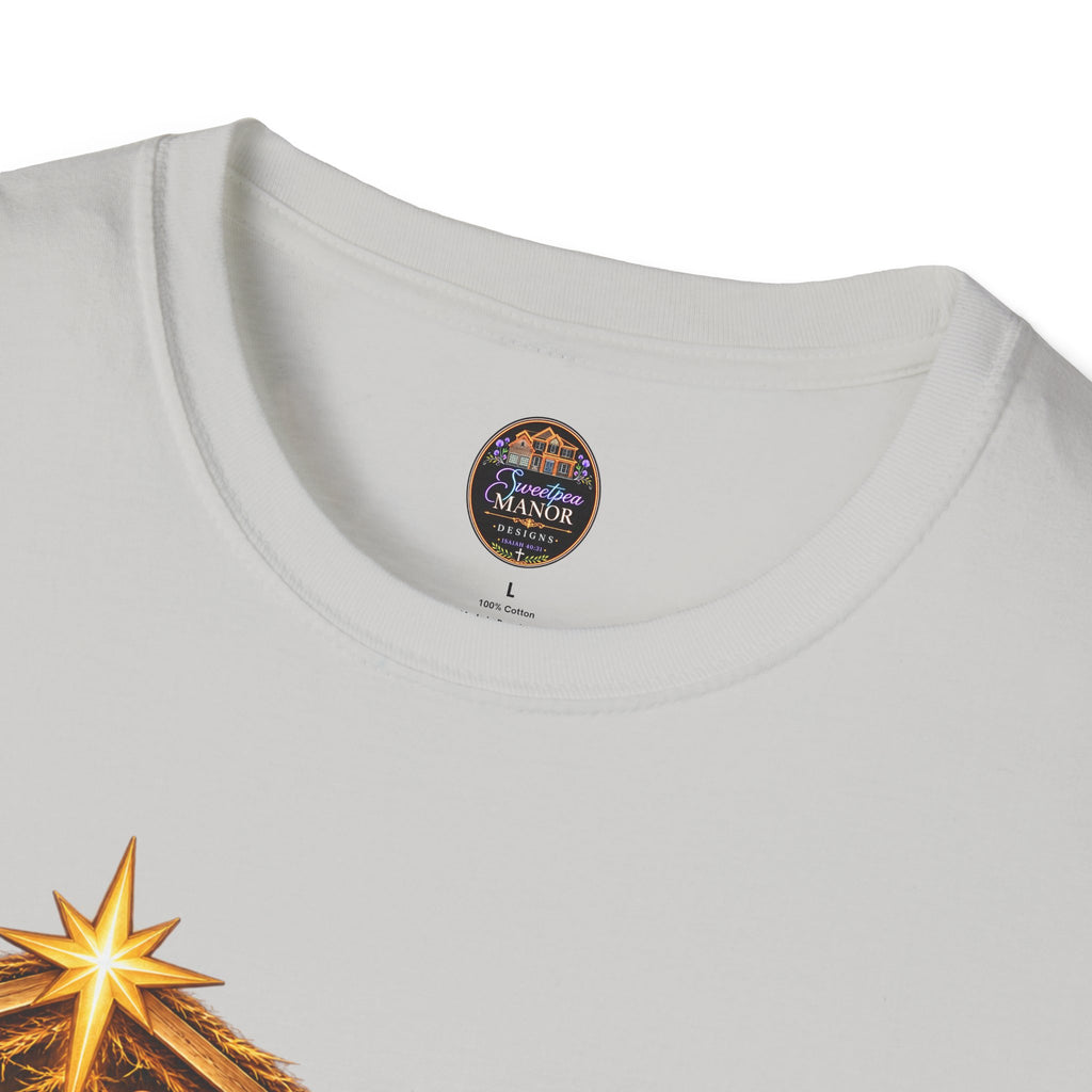 Nativity Manger Believe T-Shirt | Christmas Religious Holiday Tee