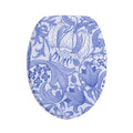 Blue and White Chinoiserie Bath Mat 3-Piece Set