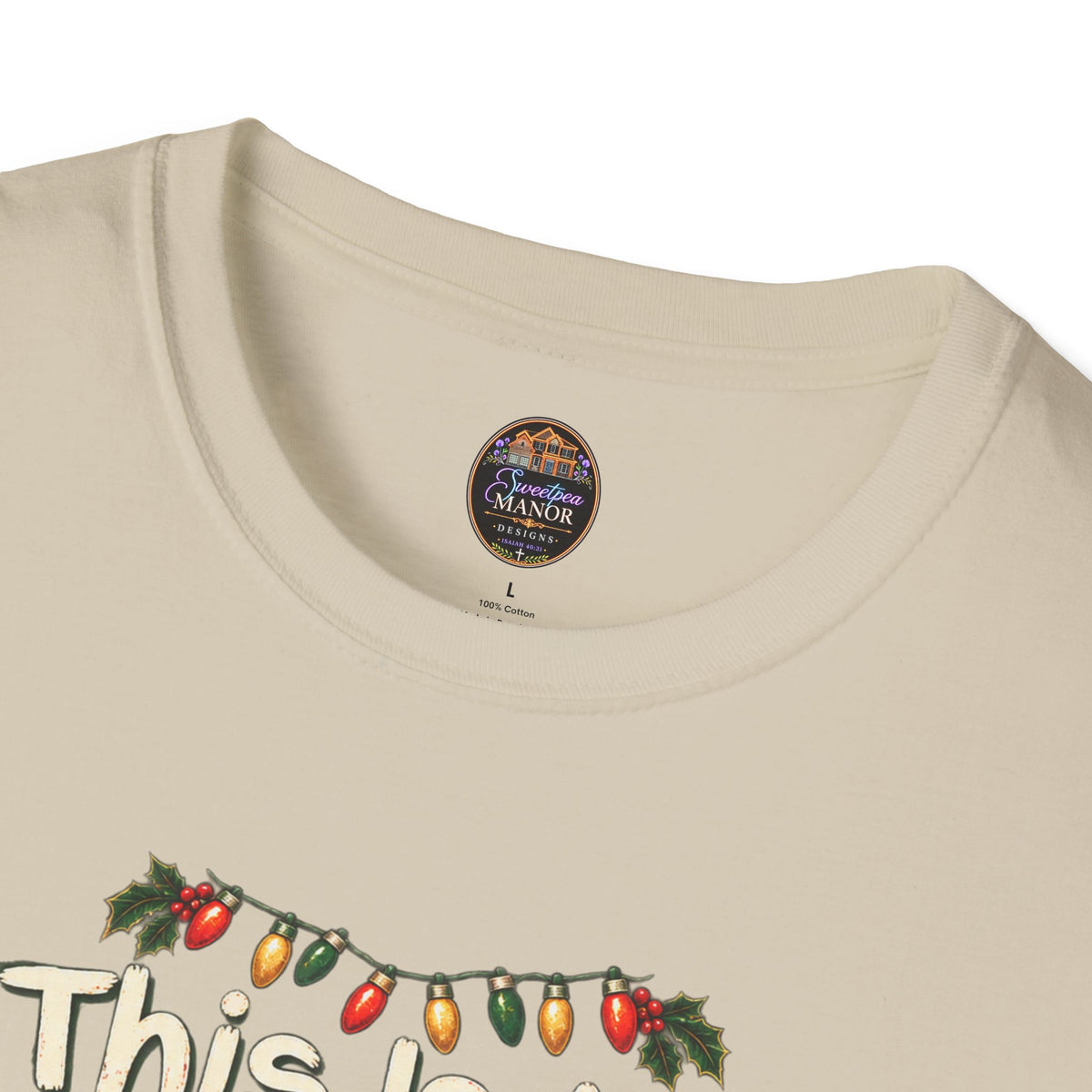 This Is My It's Too Hot For Ugly Christmas Sweater Shirt T-Shirt | Christmas holiday tee