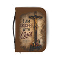 Crucified with Christ Crucifix Bible Cover in 4 sizes