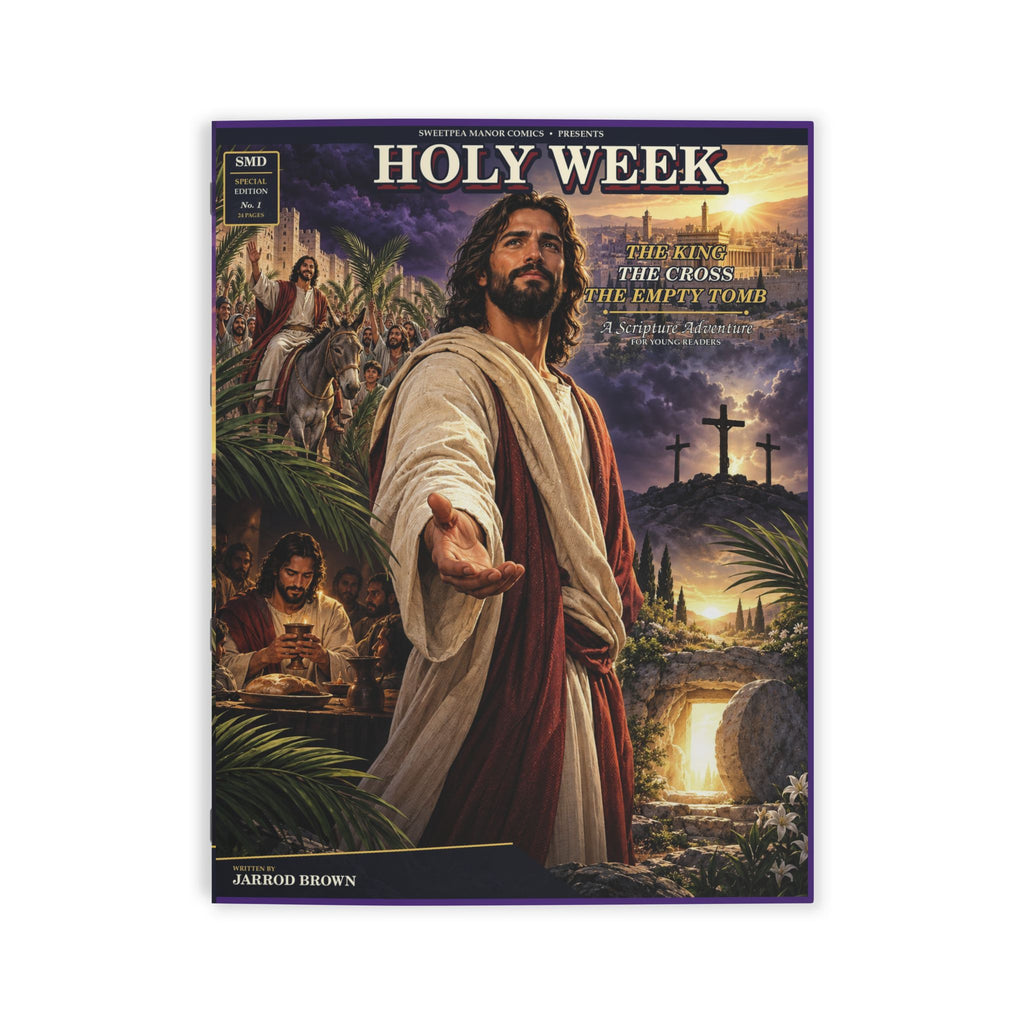 Holy Week from the Story of Jesus Children’s Comic Book