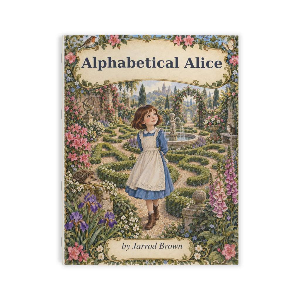 Alphabetical Alice | Illustrated Alphabet Children’s Book | Alliteration, Garden Adventure & Read-Aloud Wordplay