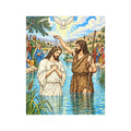 Baptism of Jesus Vertical Matte Poster