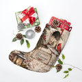 Cardinal on Mailbox Christmas Stocking | Christmas Blessings Holiday Stocking