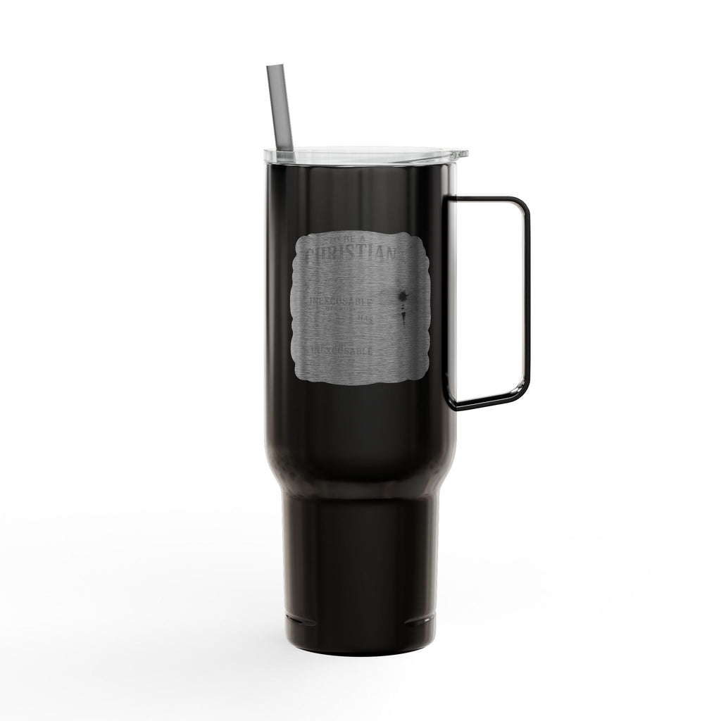 God Has Forgiven You Insulated Tumbler with Lid, 40oz (Engraving)