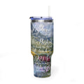 Christian Psalm 23 Vacuum Thermal Tumbler, 40oz