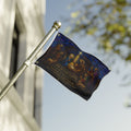 Nativity Scene Double Sided Flag | Christmas Outdoor Banner