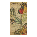 Vintage French Postcard Butterfly Mink-Cotton Towel