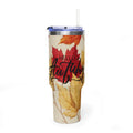 40oz Autumn Leaves Tumbler – "Hello Autumn" Insulated Travel Mug