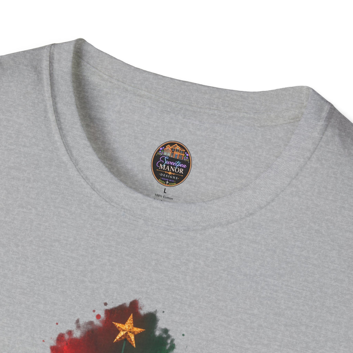 Colorful Holiday Tree T-Shirt | Christmas Lights Ornament Design