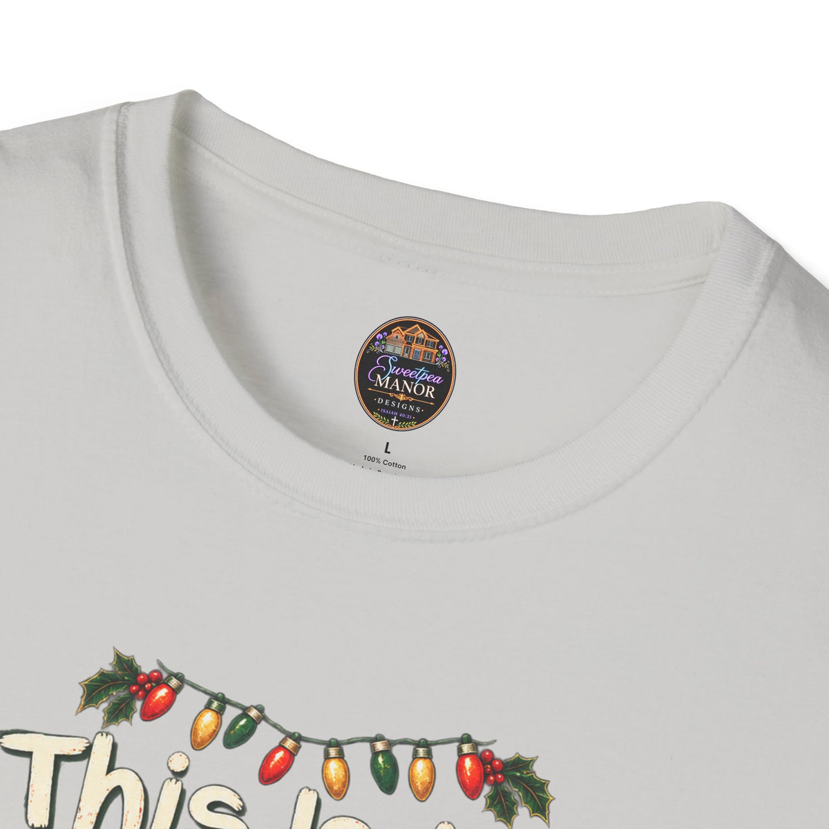 This Is My It's Too Hot For Ugly Christmas Sweater Shirt T-Shirt | Christmas holiday tee